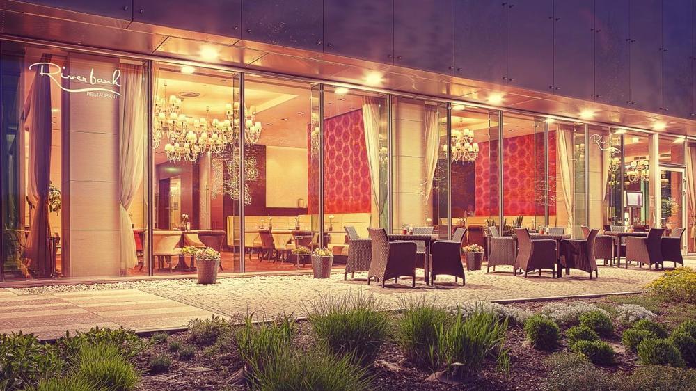 Grand Hotel River Park, A Luxury Collection Hotel, Bratislava Restaurante foto The restaurant